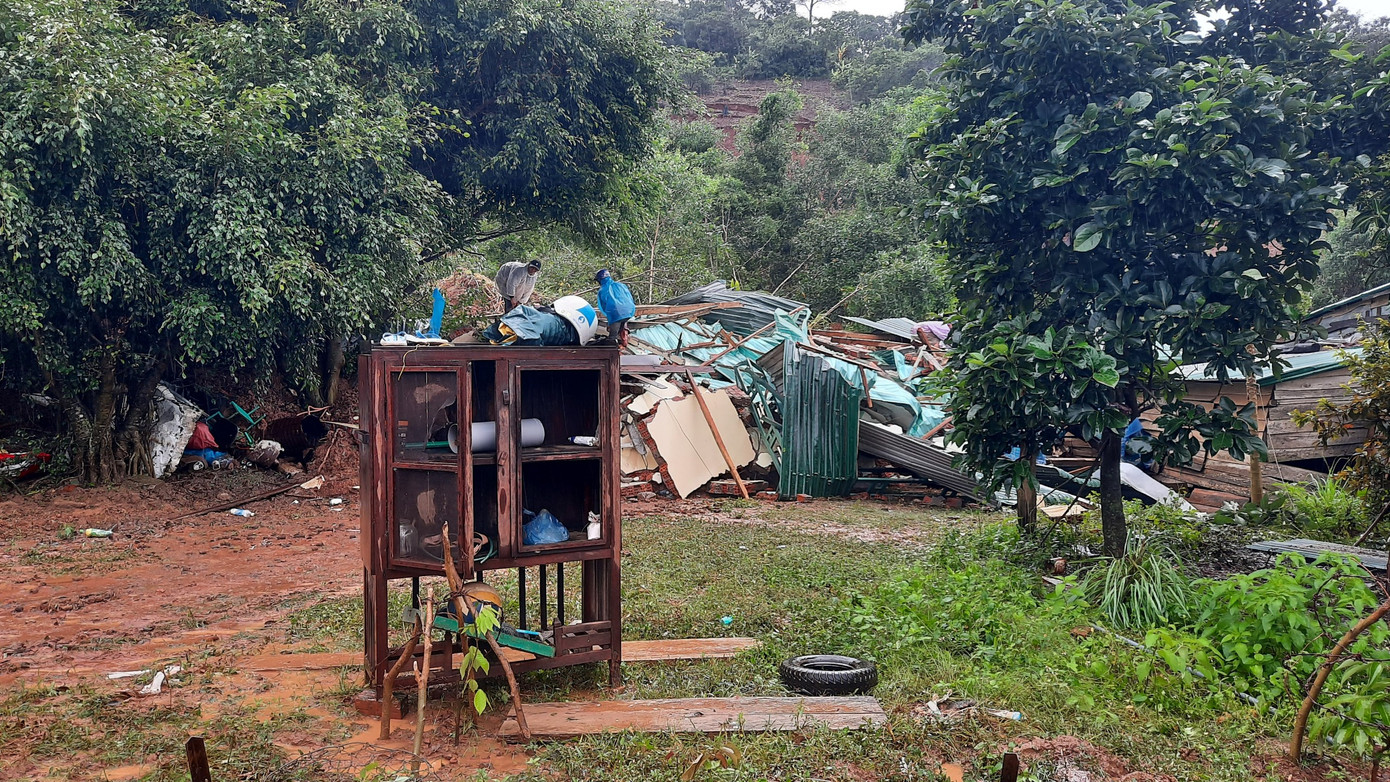 Quốc lộ 26 sụt lún, đường Đắk Lắk - Khánh Hoà tê liệt ảnh 5