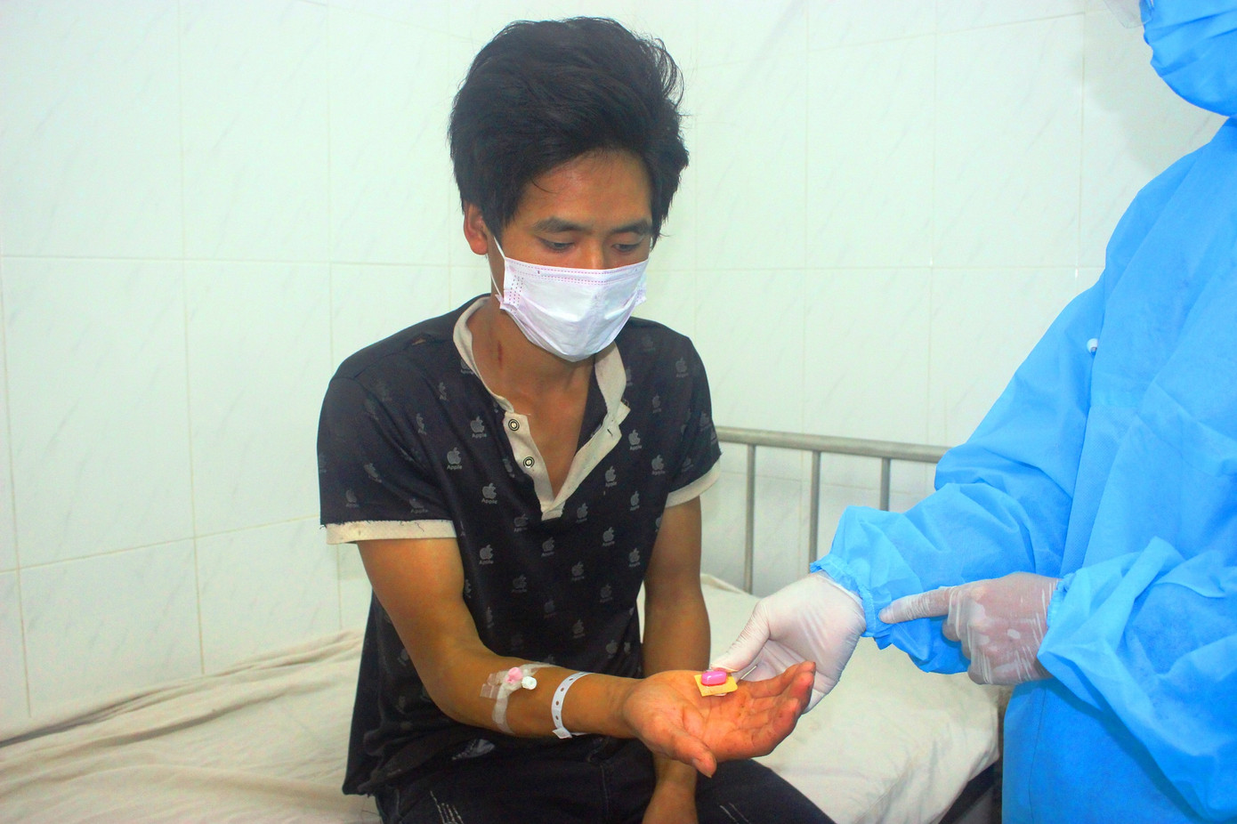 Tận thấy khu điều trị cách ly bạch hầu lớn nhất Tây Nguyên ảnh 5 Tận thấy khu điều trị cách ly bạch hầu lớn nhất Tây Nguyên ảnh 5