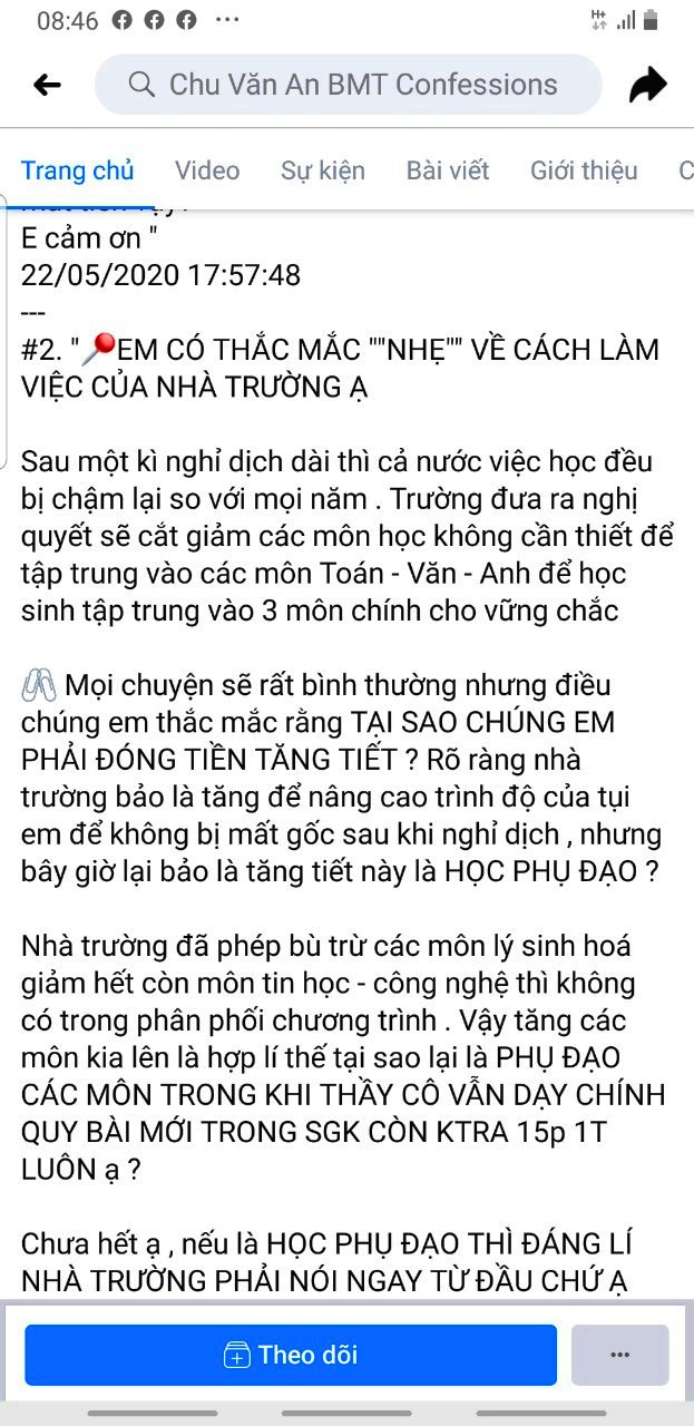 Chấn chỉnh trường học tự ý cắt xén giờ học, môn học trái quy định ảnh 1