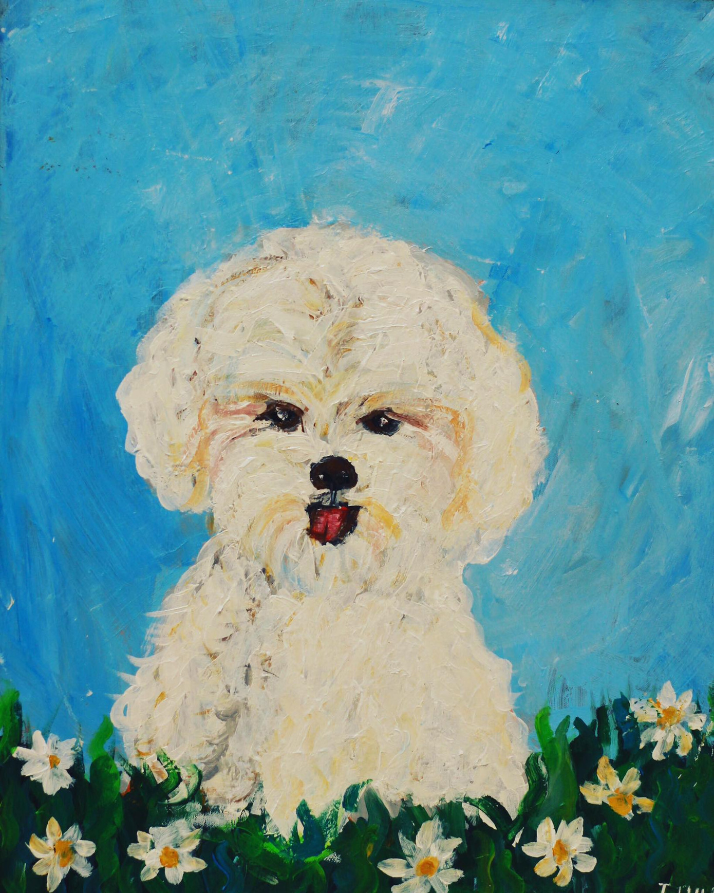 Học trò đặc biệt của diễn viên Lương Giang bày triển lãm ‘Sắc màu-Những mảnh ghép’ ảnh 1