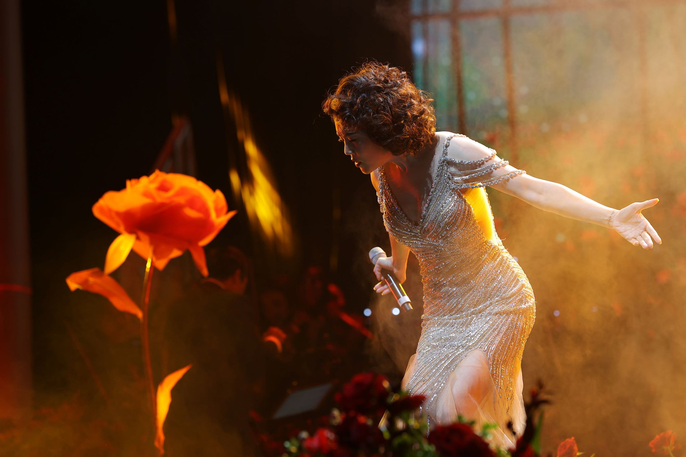 Mỹ Tâm cởi phăng áo giữa trời đông Hà Nội, khuyên khán giả yêu bất chấp ảnh 5