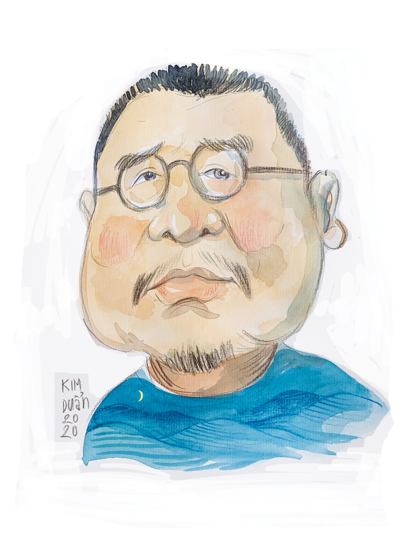 Tô Chiêm: Họa sĩ yêu sách và viết sách ảnh 1