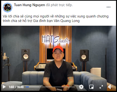 Tuấn Hưng bức xúc lên tiếng về ồn ào đêm nhạc tưởng niệm Vân Quang Long ảnh 1