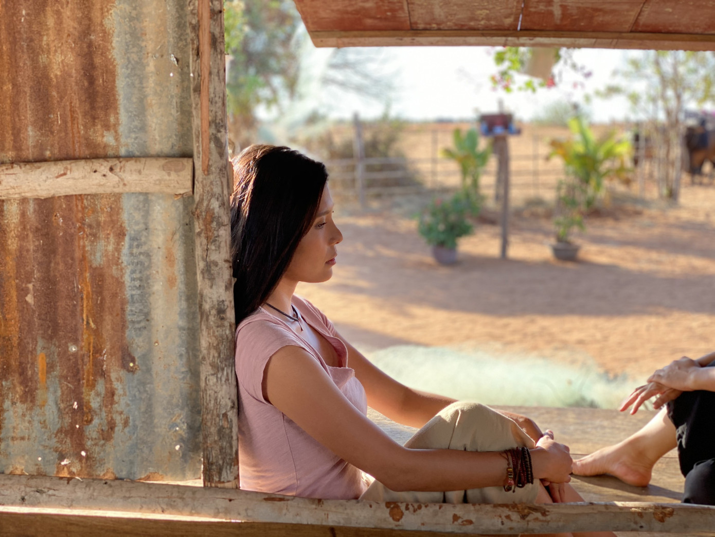 Thúy Diễm: Cảnh nhảy cầu, bơi sông nhớ đời trong ‘Cát đỏ’ ảnh 1