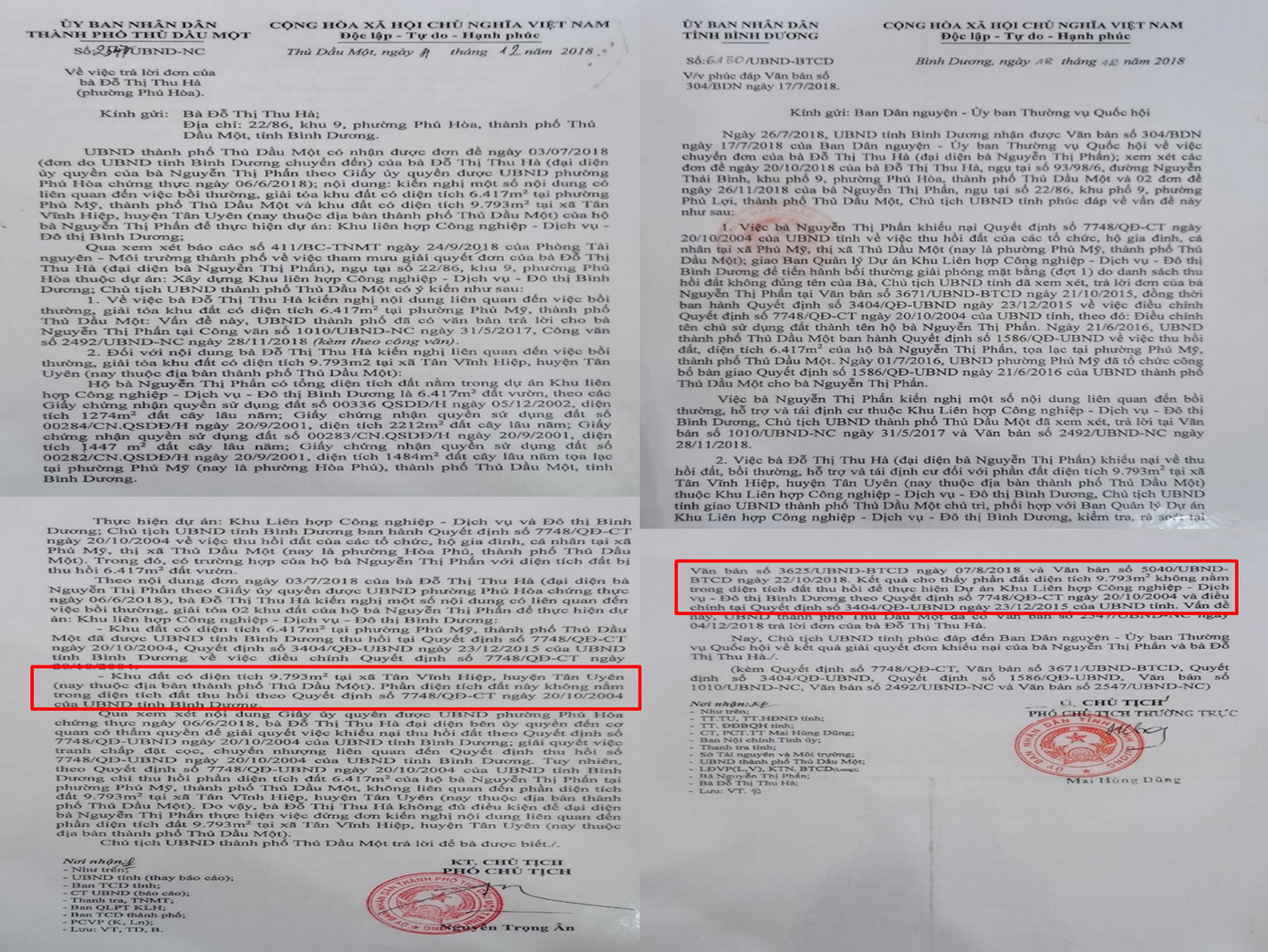 Thu hồi chục nghìn m2 đất của dân ở Bình Dương không có quyết định? ảnh 7