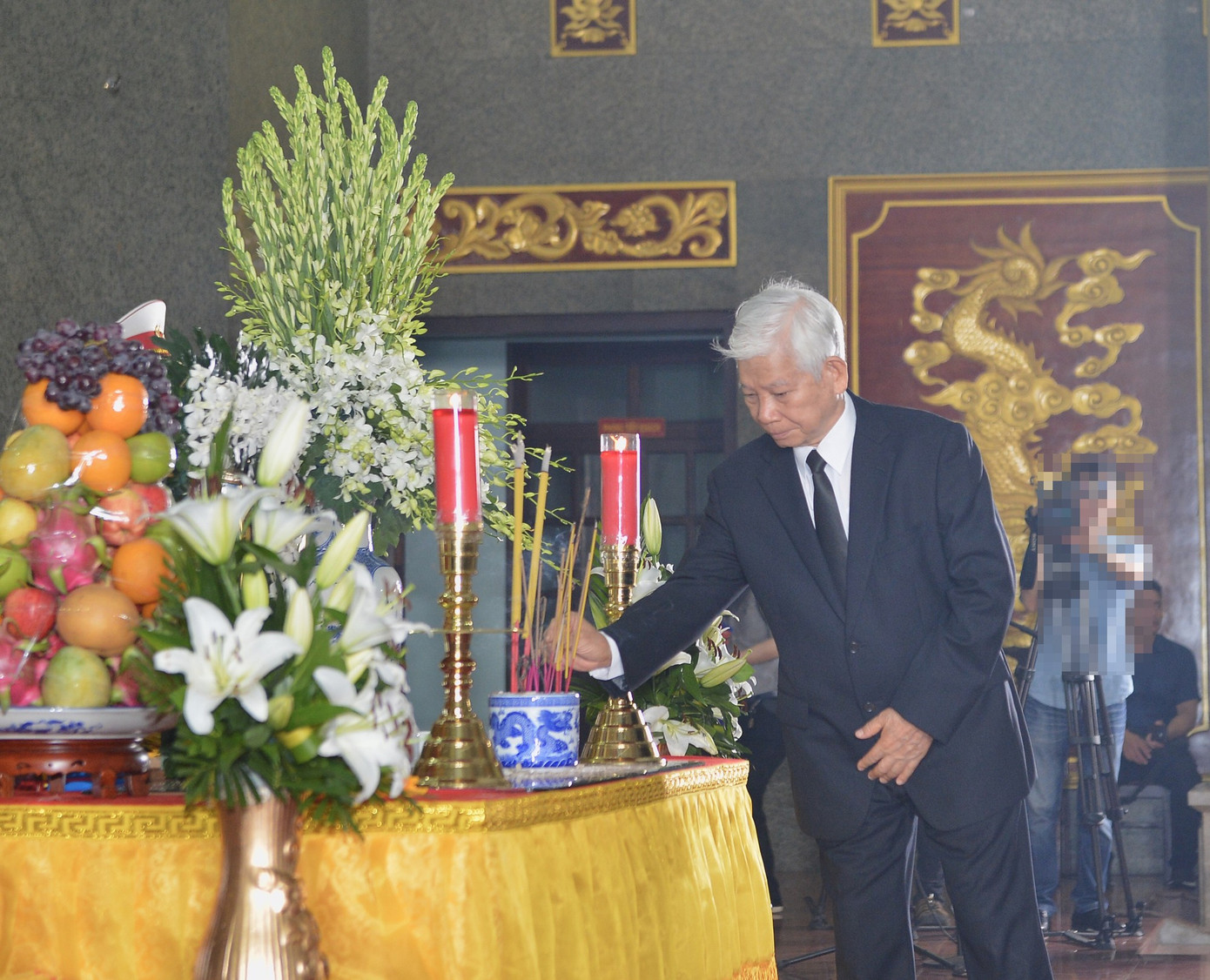 Lãnh đạo Đảng, nhà nước viếng nhà tình báo huyền thoại Trần Quốc Hương ảnh 4