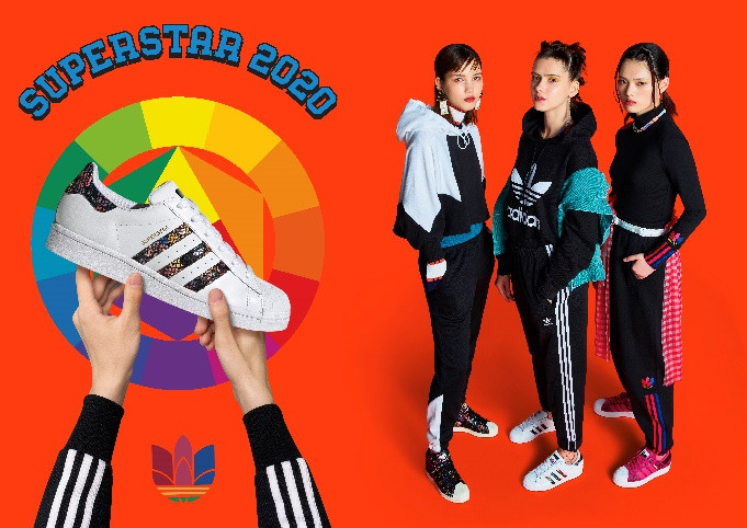 Khi Superstar kết hợp với adicolor: Bùng nổ bữa tiệc màu sắc ảnh 1