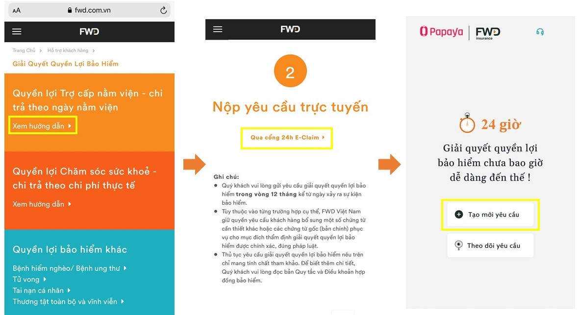 Một phút làm thủ tục, nhận bồi thường bảo hiểm trong vòng 1 ngày ảnh 3