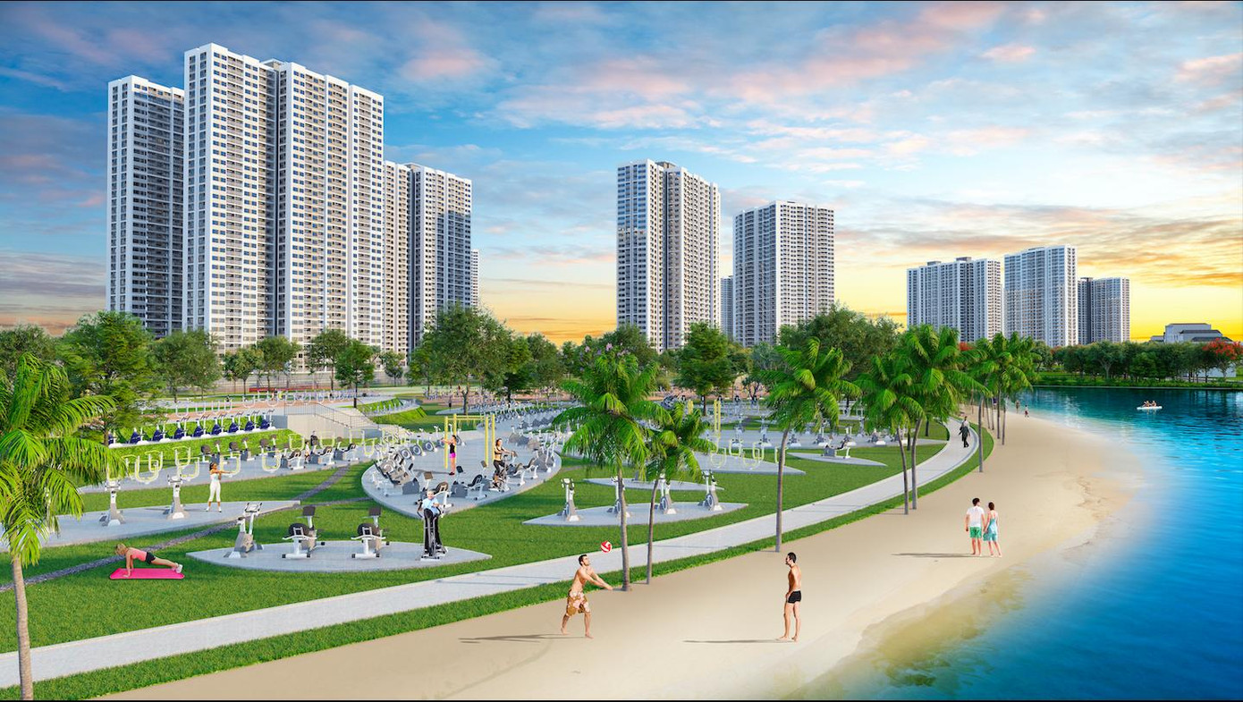 Chiêm ngưỡng bộ 3 công viên “liên hoàn” tại dự án Imperia Smart City ảnh 5