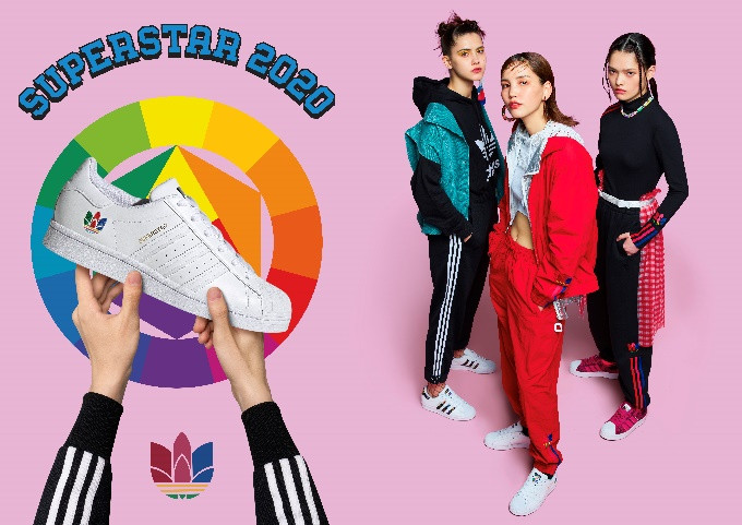 Khi Superstar kết hợp với adicolor: Bùng nổ bữa tiệc màu sắc ảnh 2