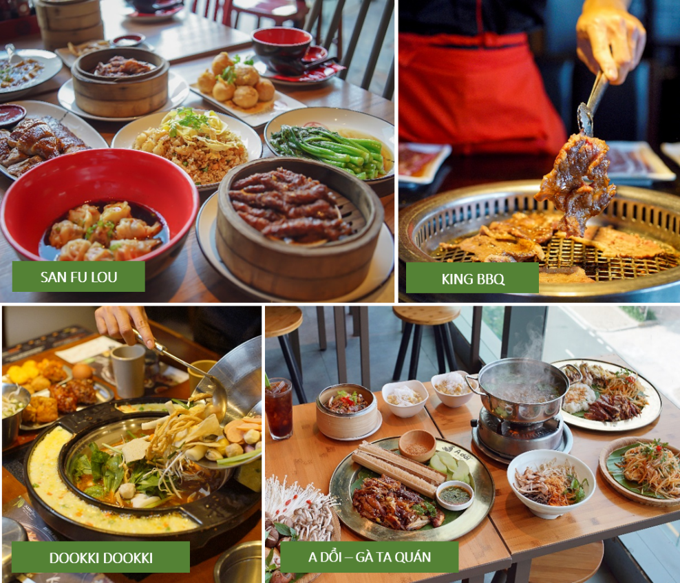 Khám phá thiên đường ẩm thực tại Crescent Mall với vô vàn lựa chọn ảnh 1