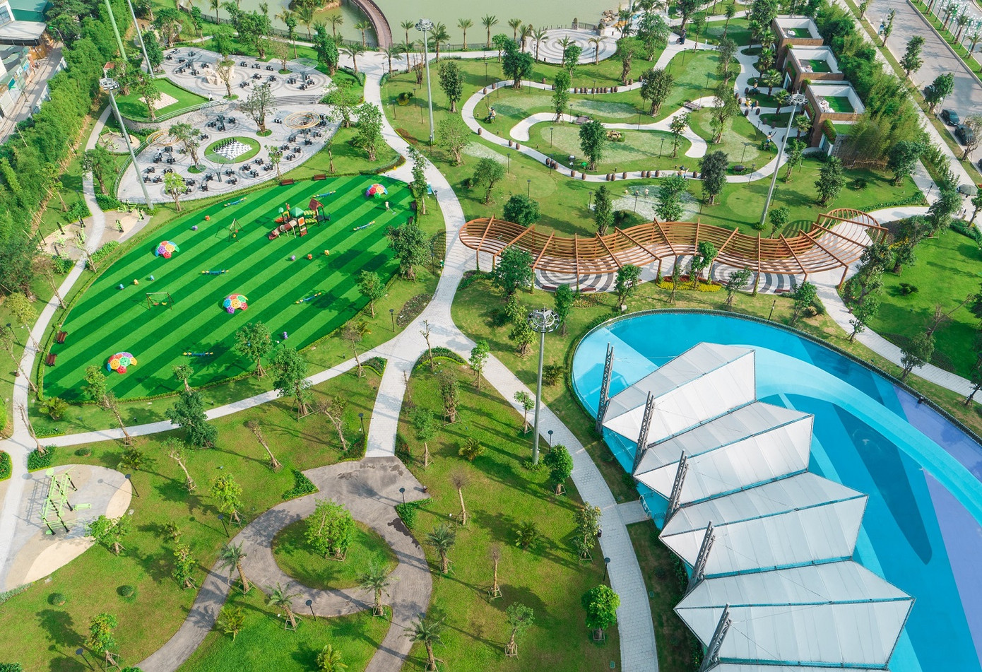 Chiêm ngưỡng bộ 3 công viên “liên hoàn” tại dự án Imperia Smart City ảnh 3