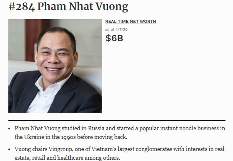 Tỷ phú Phạm Nhật Vượng lấy lại 3,7 tỷ USD, ông Hồ Hùng Anh hồi sức tỷ đô ảnh 1