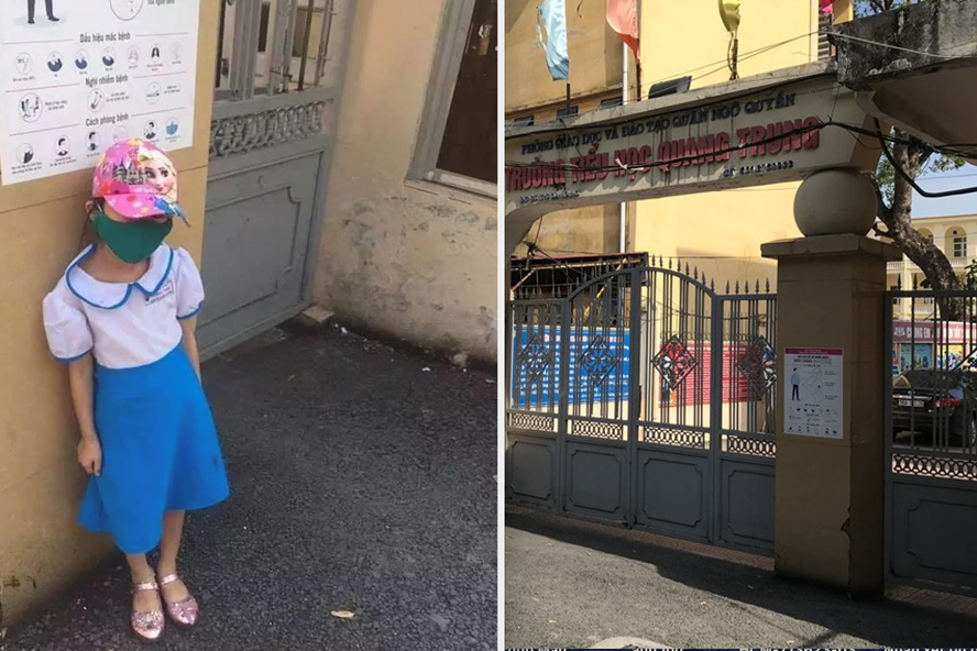 Vụ học sinh đứng nắng ở cổng trường: Nhà trường nhận trách nhiệm ảnh 3 Vụ học sinh đứng nắng ở cổng trường: Nhà trường nhận trách nhiệm ảnh 3