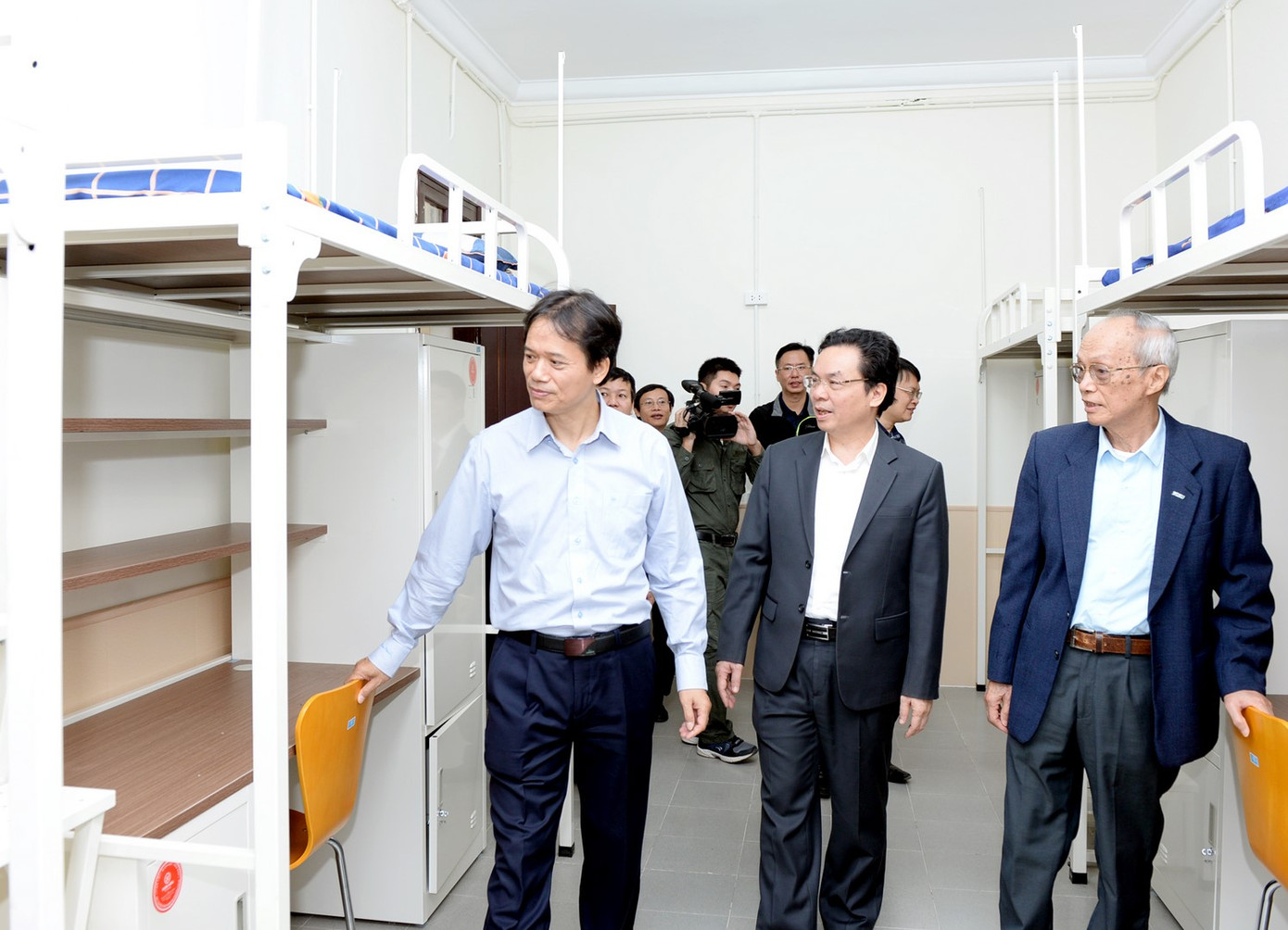 Cận cảnh ký túc xá kiểu mẫu 'xịn xò' của sinh viên Đại học Kinh tế Quốc dân ảnh 7