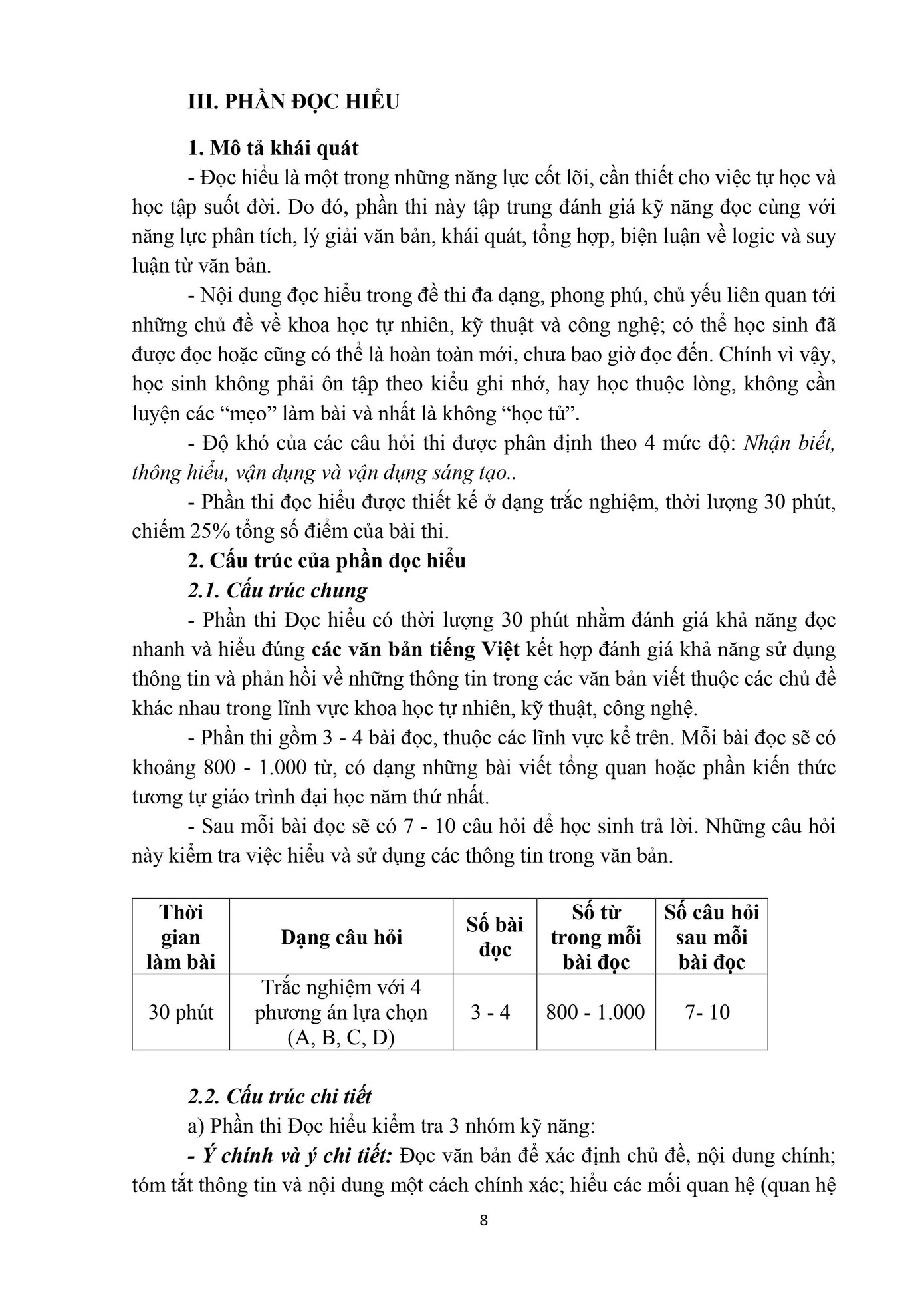 Tuyển sinh 2020: Bách khoa Hà Nội công bố đề cương bài kiểm tra tư duy ảnh 8