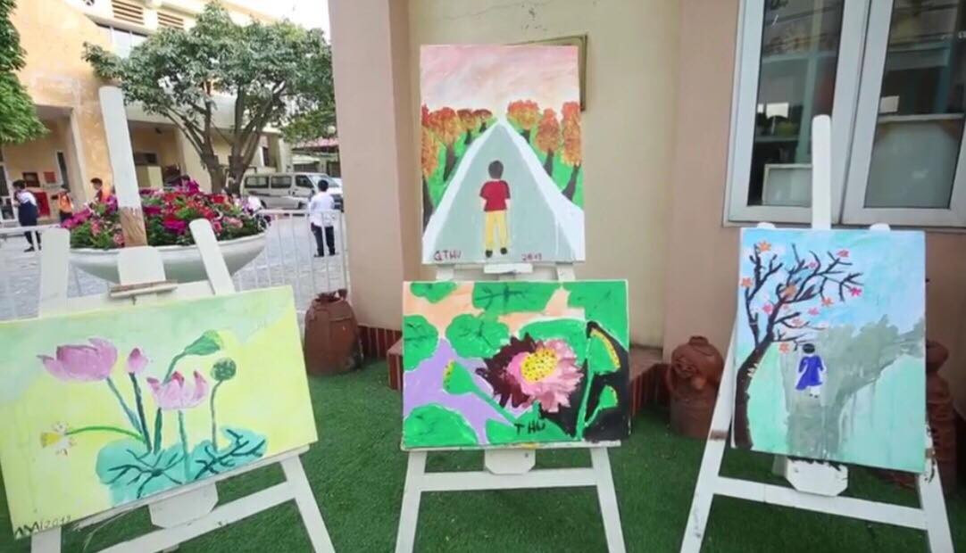 Nghệ thuật vượt qua thị giác của học sinh trường Nguyễn Đình Chiểu ảnh 7