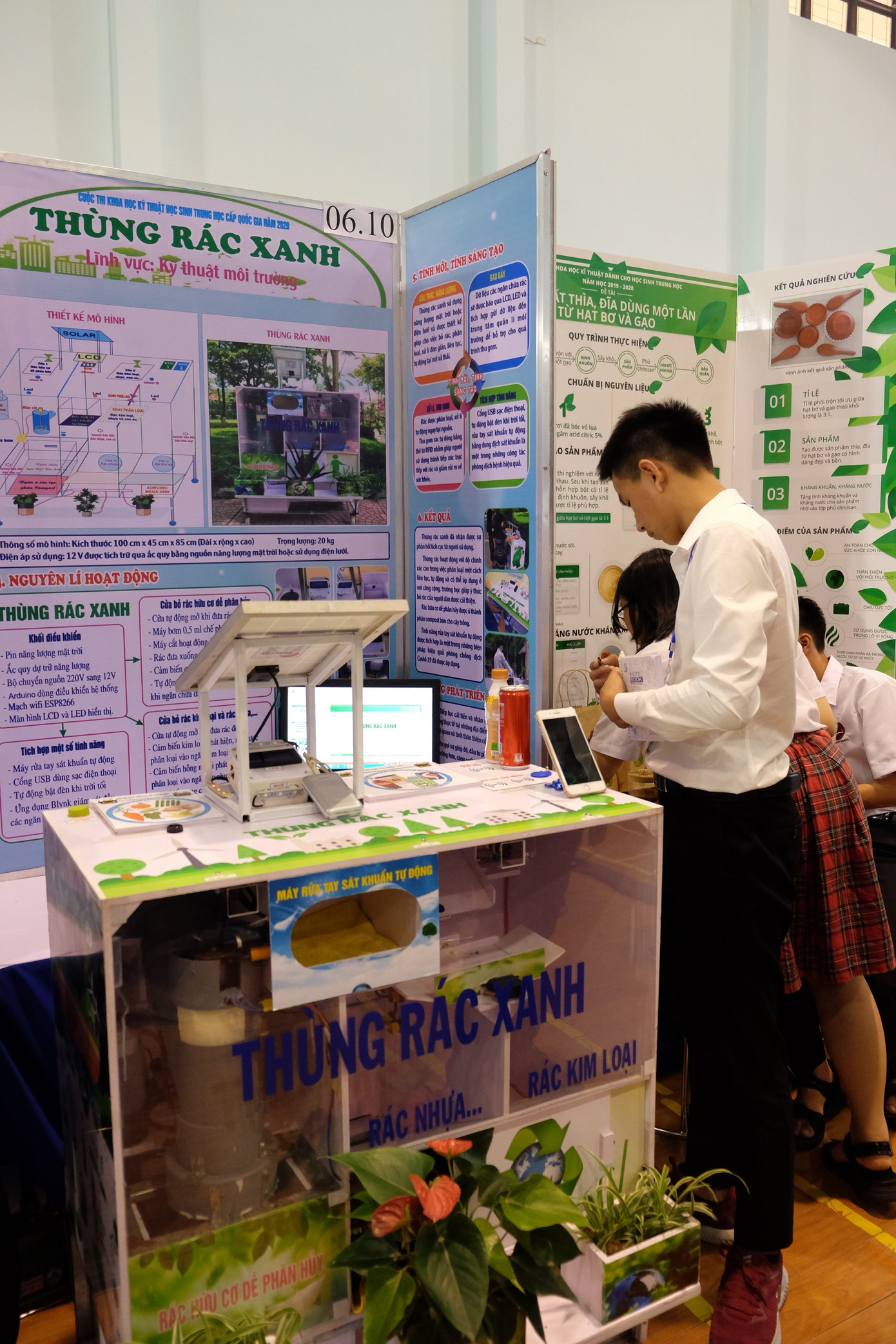 Điểm danh những dự án ẵm giải thưởng KHKT quốc gia dành cho học sinh ảnh 3