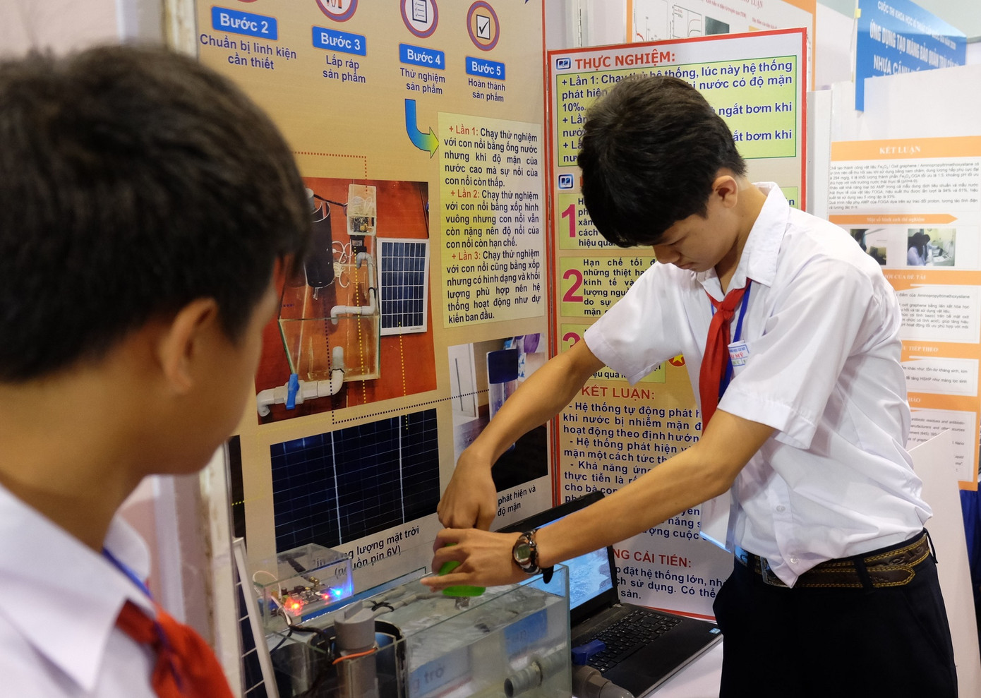 Điểm danh những dự án ẵm giải thưởng KHKT quốc gia dành cho học sinh ảnh 1