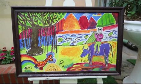 Nghệ thuật vượt qua thị giác của học sinh trường Nguyễn Đình Chiểu ảnh 5