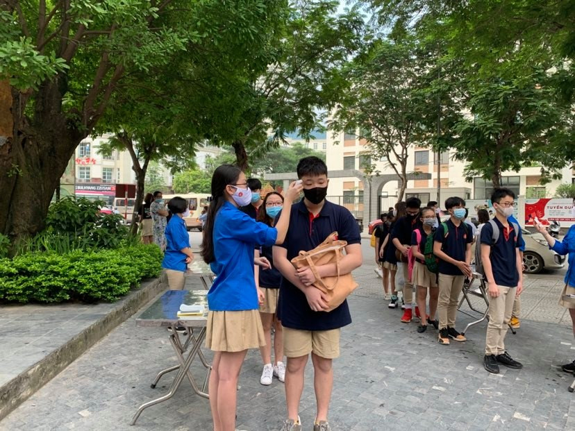 Trở lại trường sau 3 tháng nghỉ vì dịch: Khoảnh khắc không thể nào quên ảnh 2