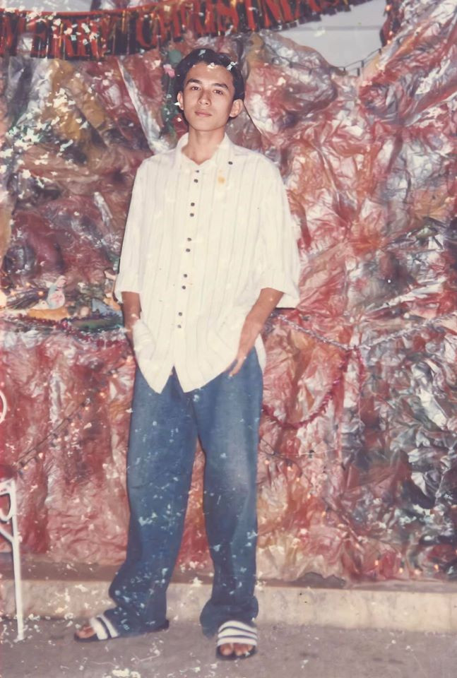 Đan Trường khoe ảnh bố lai Pháp, cao hơn 1m80 ảnh 2