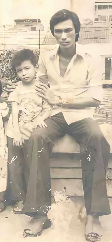 Đan Trường khoe ảnh bố lai Pháp, cao hơn 1m80 ảnh 1