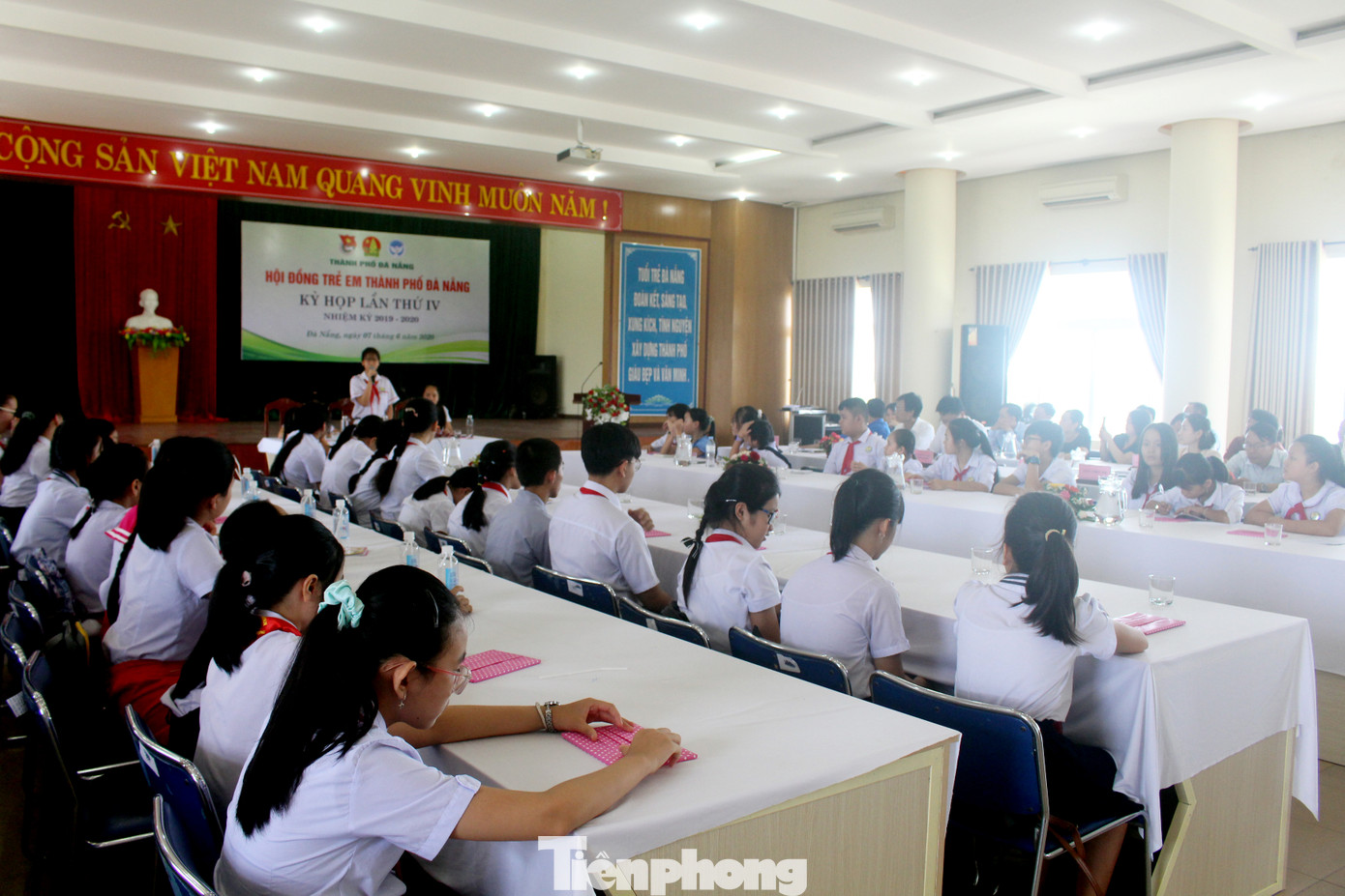 Đại biểu trẻ em Đà Nẵng họp, đề đạt nguyện vọng lên HĐND thành phố ảnh 1