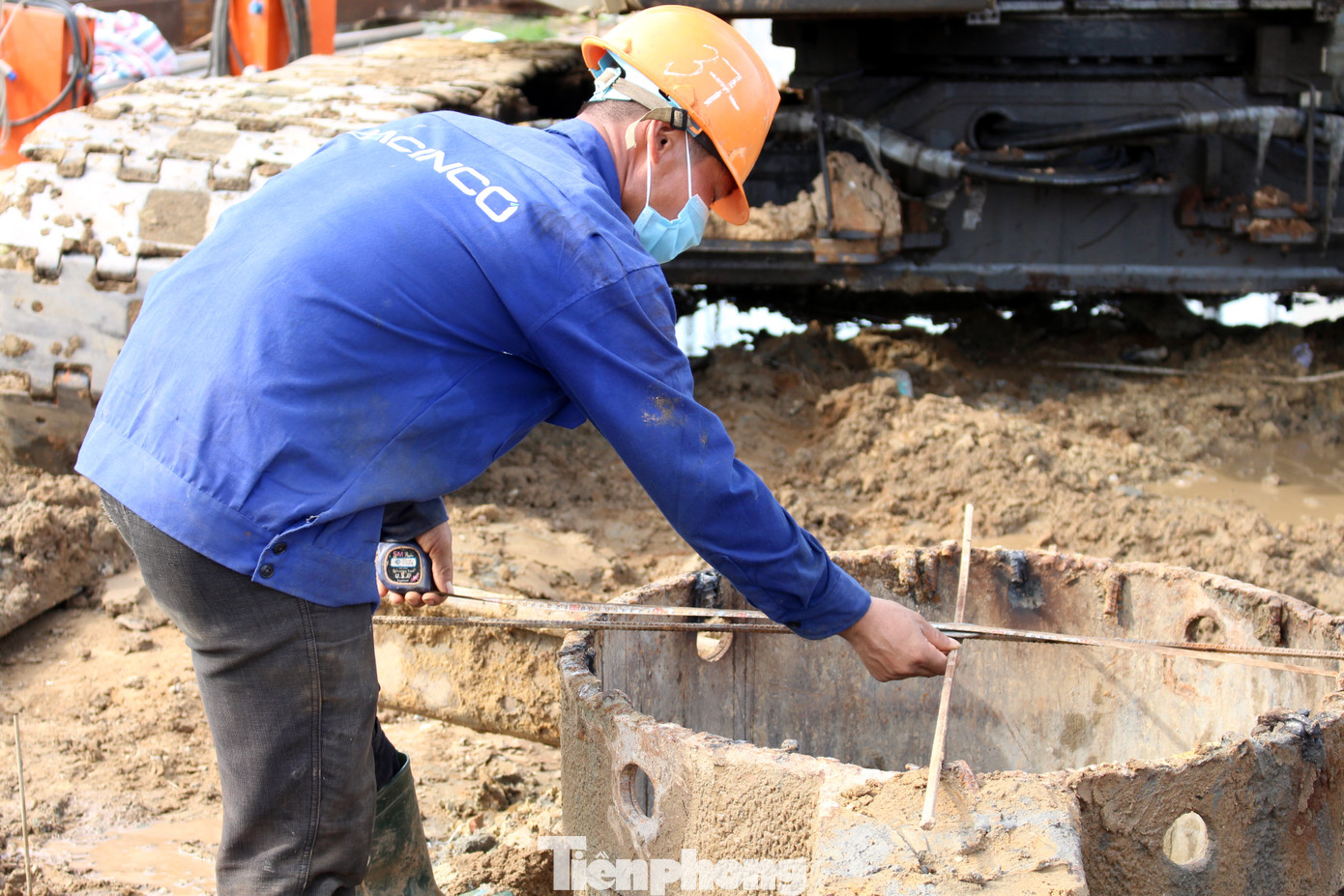 'Luật sắt' khẩu trang ở công trình trong tâm dịch Đà Nẵng ảnh 18