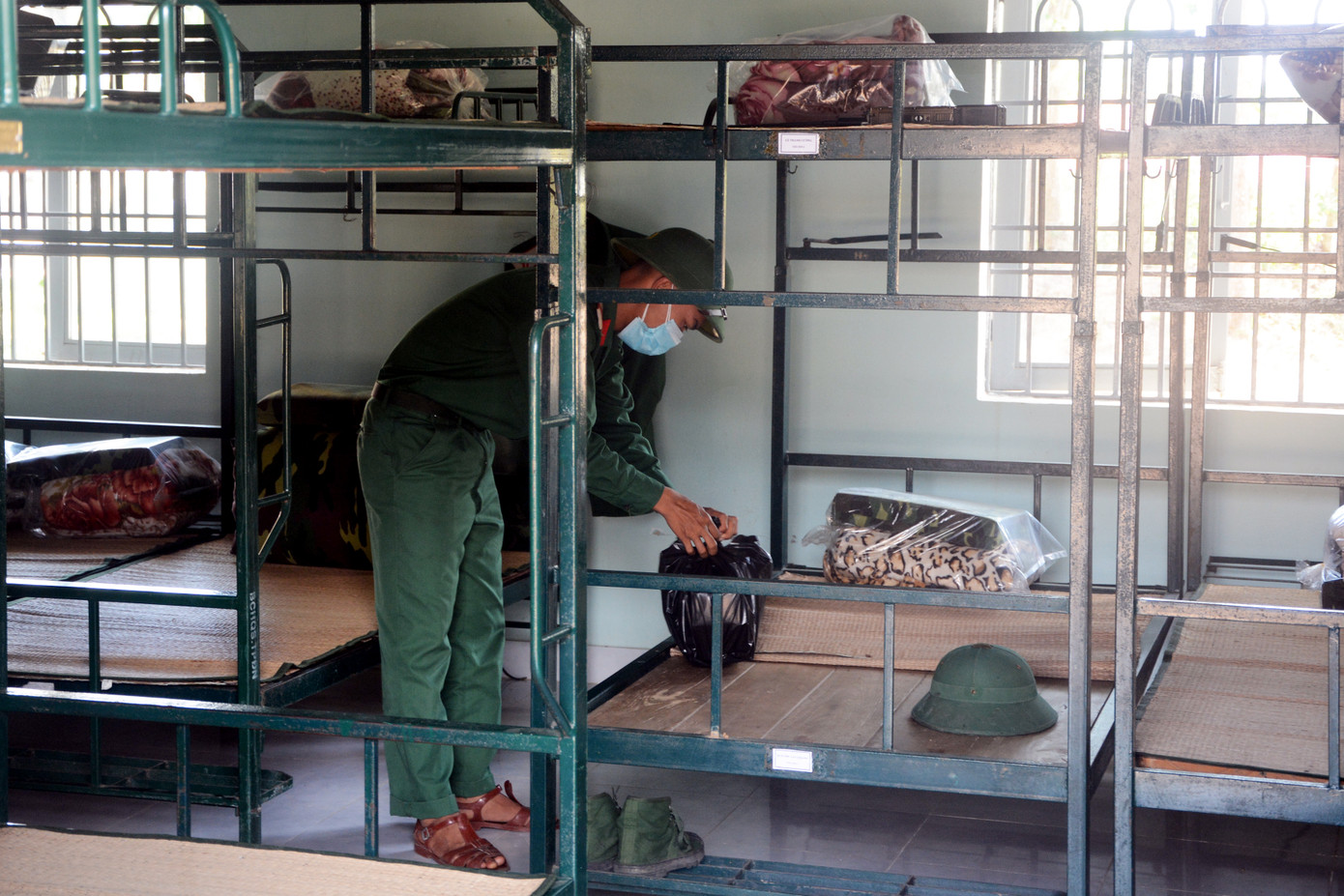 57 người Việt từ Daegu về Đà Nẵng được cách ly ra sao? ảnh 5