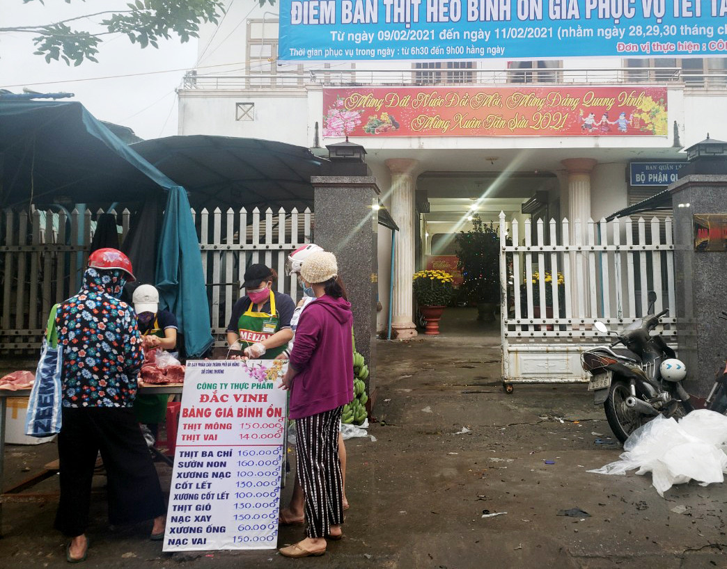 Đà Nẵng mở 16 điểm bán thịt heo bình ổn giá phục vụ dịp Tết ảnh 1