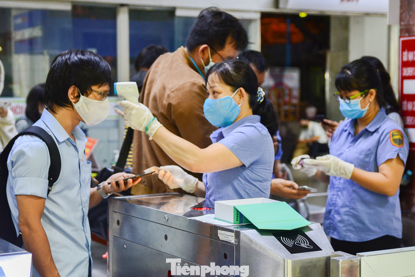 Cận cảnh quy trình kiểm soát dịch 2 chiều tại Ga Đà Nẵng ảnh 7