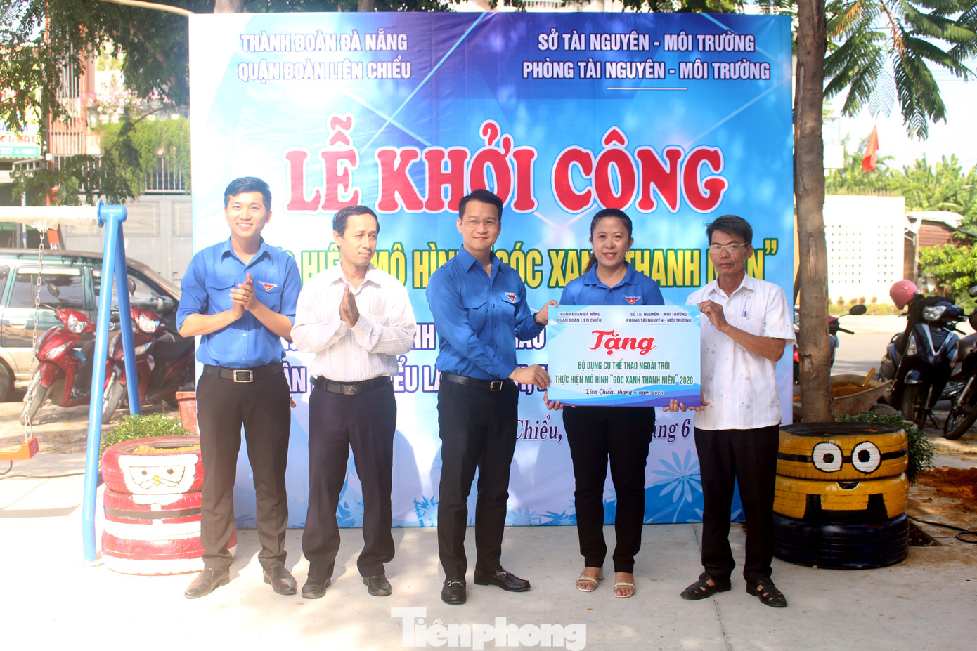 Cải tạo điểm nóng môi trường thành 'Góc xanh thanh niên' ảnh 1