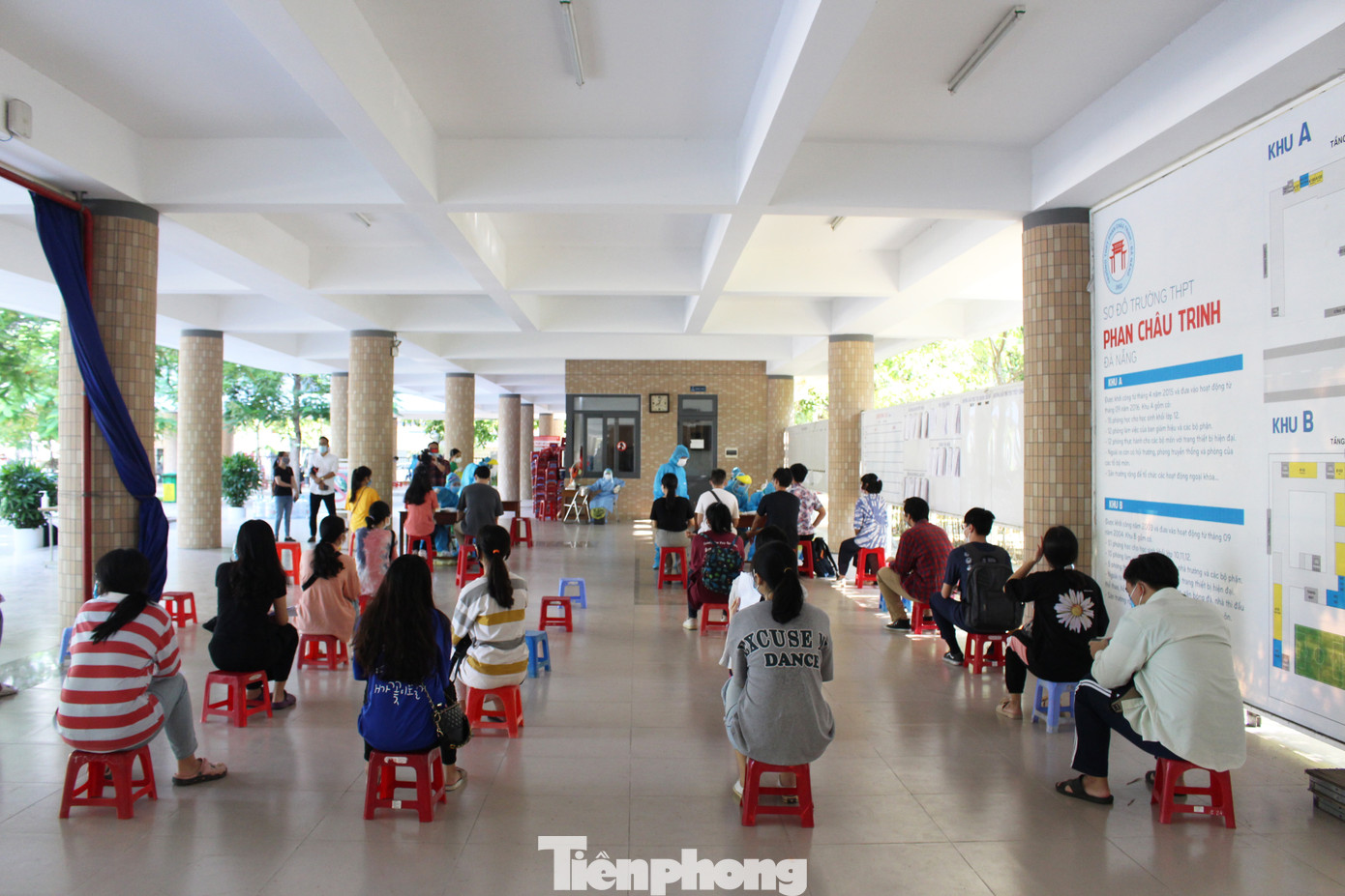 Tâm trạng 11.000 thí sinh Đà Nẵng thế nào khi được xét nghiệm SARS-CoV-2 ảnh 12