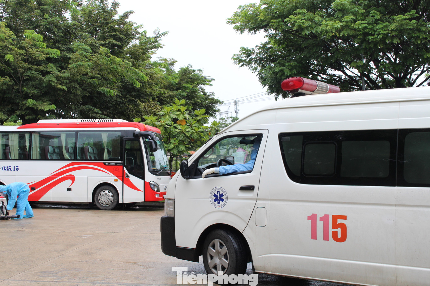 Bệnh viện dã chiến Hòa Vang chia lửa với Bệnh viện Đà Nẵng chống COVID-19 ảnh 9