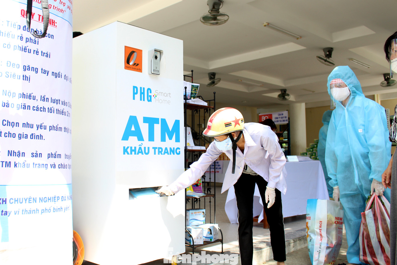 'Siêu thị di động' đến tận nhà giúp người dân khó khăn ở Đà Nẵng ảnh 13