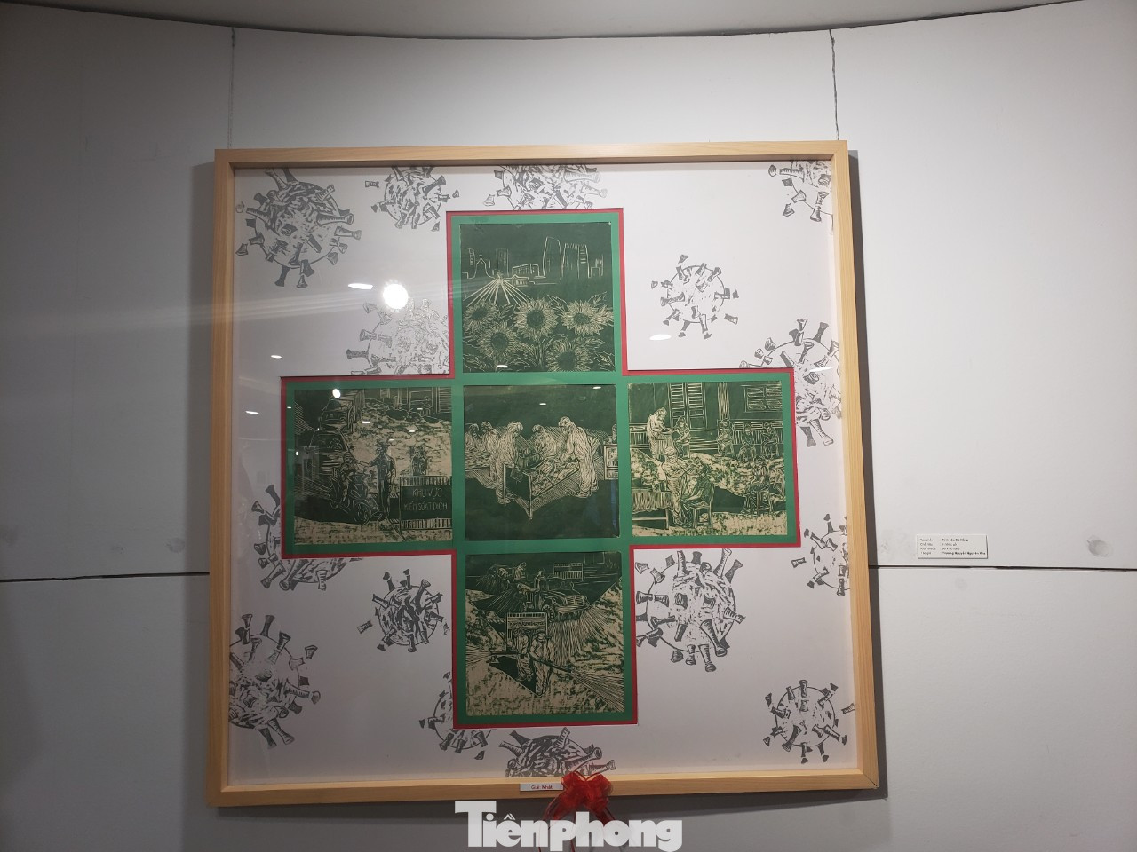 120 tác phẩm khắc hoạ Đà Nẵng trên tuyến đầu chống dịch COVID-19 ảnh 4