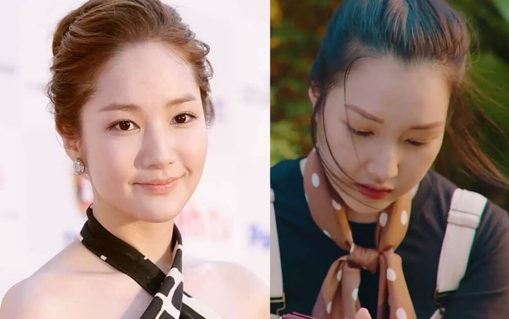 Nhiều netizen chỉ ra, Ngọc Trân và ngôi sao Hàn Quốc Park Min Young có nhiều nét đẹp tương đồng. Cô gái được JACK thầm thương trộm nhớ trong MV “Đom Đóm” có vẻ đẹp giống Park Min Young ảnh 8