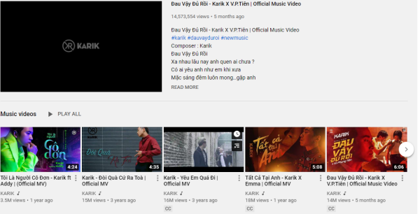 Góc “Ờ Mây Zing, Gút Chóp“: Karik nhận được nút Vàng từ YouTube sau “Rap Việt“ ảnh 3