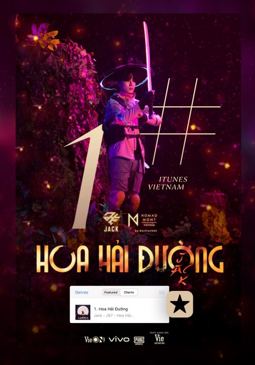 MV “Hoa Hải Đường” giành Top 1 iTunes Vietnam, nhận thêm “cơn mưa” thành tích ảnh 1