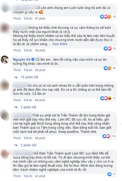 Trấn Thành nói gì khi bị cho là “thánh” khóc nhè, thiên vị thí sinh ở “Rap Việt“? ảnh 4