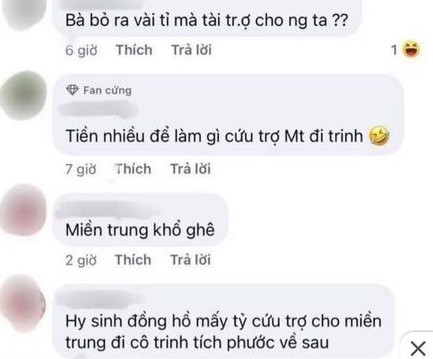 Netizen biến từ thiện thành “đường đua” khiến nhiều nghệ sĩ phải “phản pháo” gay gắt ảnh 6