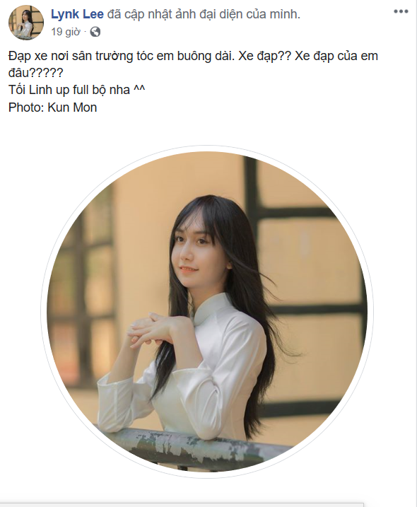 Lynk Lee để tóc dài thướt tha, diện áo dài nữ sinh khiến cộng đồng mạng “phát cuồng“ ảnh 5