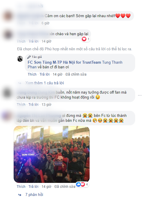 Các FC “khủng” của Sơn Tùng M-TP đột ngột tuyên bố ngưng hoạt động, điều gì đã xảy ra? ảnh 4