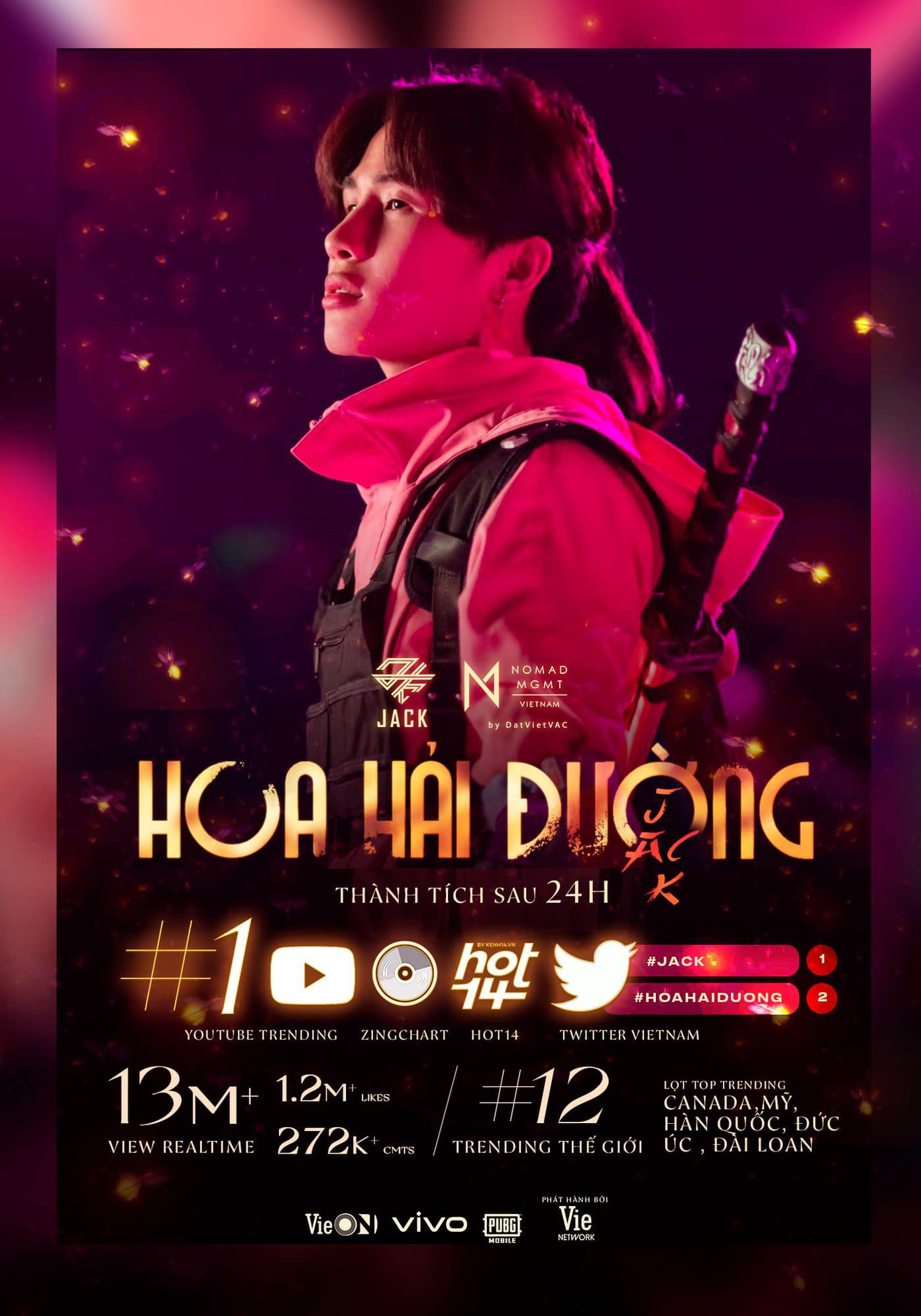 MV “Hoa Hải Đường” giành Top 1 iTunes Vietnam, nhận thêm “cơn mưa” thành tích ảnh 2