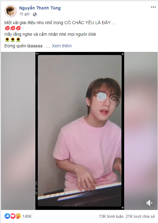 Cách hé lộ MV “Có chắc yêu là đây” phiên bản piano chưa từng có của Sơn Tùng M-TP ảnh 1