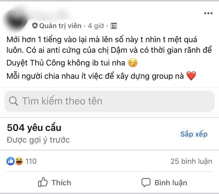 Theo như bài đăng chia sẻ thì group anti-fan kín này đang thu hút nhiều người tham gia. Xuất hiện quá nhiều trên truyền hình, Lâm Vỹ Dạ bị lập group anti-fan như Hương Giang? ảnh 2