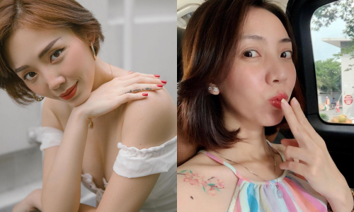 Khoe ảnh dịu dàng với váy đỏ, Tóc Tiên gây hoa mắt vì quá giống “Chị Mười Ba” Thu Trang ảnh 8