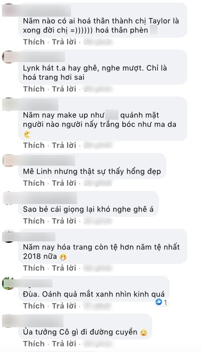 Loạt bình luận chê bai thẳng thừng tạo hình của Lynk Lee từ netizen Hóa thân thành Taylor Swift, Lynk Lee nhận “cơn mưa gạch đá” vì “biến hình” quá tệ ảnh 2