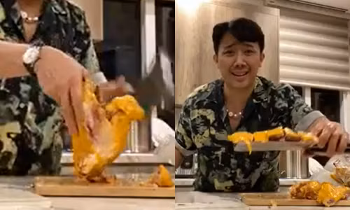 Trấn Thành đáp trả thách thức của Trúc Nhân nhưng lại bị bà xã lên tiếng "dằn mặt" ảnh 1